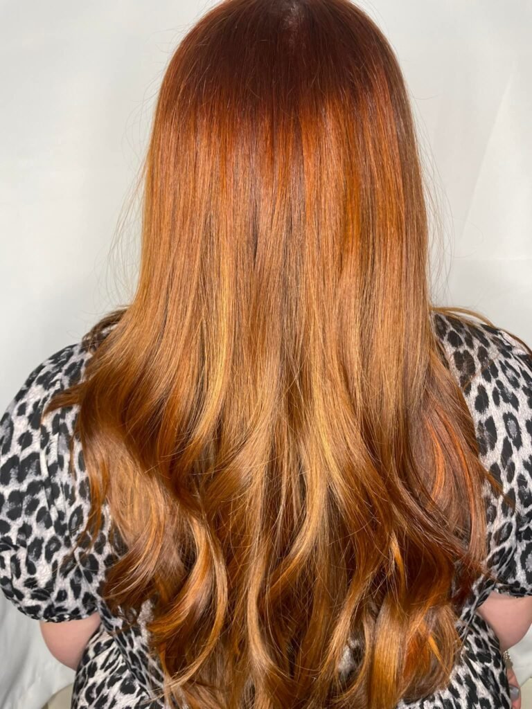 Copper hair color at J.Capelli Salon, League City TX